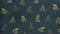 Heckettlane Dekbedovertrek Holly - Bedlinnen met Bladeren print - 200x220 - Blauw - Dekbedhoes van 100% Katoen-Satijn