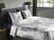 Heckettlane Dekbedovertrek Jes - Bedlinnen met Bloemen print - 140x220 - Multi - Dekbedhoes van 100% Katoen-Satijn