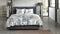 Heckettlane Dekbedovertrek Jes - Bedlinnen met Bloemen print - 140x220 - Multi - Dekbedhoes van 100% Katoen-Satijn