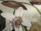 Heckettlane Dekbedovertrek Livia - Bedlinnen met Bloemen print - 140x220 - Groen - Dekbedhoes van Bamboe & Satijn