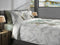 Heckettlane Dekbedovertrek Musa - Bedlinnen met Dieren print - 200x220 - Wit - Dekbedhoes van 100% Katoen-Dobby