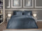 Heckettlane Dekbedovertrek Punto - Bedlinnen met Stippen - 140x220 - Blauw - Dekbedhoes van 100% Katoen-Satijn