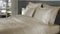 Heckettlane Dekbedovertrek Punto - Bedlinnen met Stippen - 200x220 - Natural - Dekbedhoes van 100% Katoen-Satijn