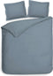 Heckettlane Dekbedovertrek Punto - Bedlinnen met Stippen - 240x220 - Blauw - Dekbedhoes van 100% Katoen-Satijn