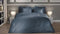 Heckettlane Dekbedovertrek Punto - Bedlinnen met Stippen - 240x220 - Blauw - Dekbedhoes van 100% Katoen-Satijn