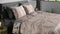 Heckettlane Dekbedovertrek Ramo - Bedlinnen met Takken print - 140x220 - Taupe - Dekbedhoes van 100% Katoen-Satijn