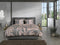 Heckettlane Dekbedovertrek Ramo - Bedlinnen met Takken print - 140x220 - Taupe - Dekbedhoes van 100% Katoen-Satijn