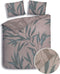 Heckettlane Dekbedovertrek Ramo - Bedlinnen met Takken print - 200x220 - Taupe - Dekbedhoes van 100% Katoen-Satijn