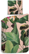 Heckettlane Dekbedovertrek Reese - Bedlinnen met Bloemen print - 200x220 - Multi - Dekbedhoes van 100% Katoen-Satijn