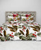 Heckettlane Dekbedovertrek Rifha - Bedlinnen met Takken print - 260x220 - Multi - Dekbedhoes van 100% Katoen-Flanel