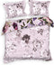Heckettlane Dekbedovertrek Samia - Bedlinnen met Bloemen print - 200x220 - Roze - Dekbedhoes van 100% Katoen-Satijn