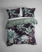 Heckettlane Dekbedovertrek Scott - Bedlinnen met Bloemen print - 260x220 - Groen - Dekbedhoes van 100% Katoen-Twill