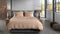 Heckettlane Dekbedovertrek Vafala - Effen Bedlinnen - 140x220 - Beige - Dekbedhoes van Katoen