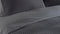 Heckettlane Dekbedovertrek Vafala - Effen Bedlinnen - 140x220 - Grijs - Dekbedhoes van Katoen