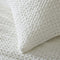 Heckettlane Dekbedovertrek Vafala - Effen Bedlinnen - 140x220 - Off-White - Dekbedhoes van Katoen