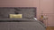 Heckettlane Diamante - Dekbedovertrek - Lits-jumeaux - 240x200/220 cm - Dark Gull Grey