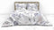 Heckettlane Downetti Dekbedovertrek - Lits-jumeaux - Katoensatijn - 260x200-220cm - Grijs