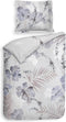 Heckettlane Downetti Dekbedovertrek - Lits-jumeaux - Katoensatijn - 240x200-220cm - Grijs