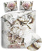 Heckettlane Elena Dekbedovertrek - Eenpersoons - Katoen - 140x200-220cm - Wit