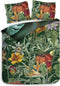 Heckettlane Eliana Dekbedovertrek - Lits-jumeaux - Katoensatijn - 260x200-220cm - Groen