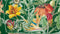 Heckettlane Eliana Dekbedovertrek - Lits-jumeaux - Katoensatijn - 260x200-220cm - Groen