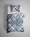 Heckettlane Ellinas Dekbedovertrek - 100% Katoen-Satijn - 140x220 - Blauw