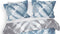 Heckettlane Ellinas Dekbedovertrek - Lits-jumeaux - Katoensatijn - 240x200-220cm - Blauw