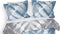 Heckettlane Ellinas Dekbedovertrek - Lits-jumeaux - Katoensatijn - 260x200-220cm - Blauw
