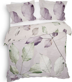 Heckettlane Eray Dekbedovertrek - Lits-jumeaux - Katoen - 240x200-220cm - Taupe