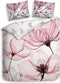Heckettlane Esta Dekbedovertrek - Eenpersoons - Bamboe - 140x200-220cm - Roze