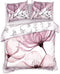 Heckettlane Esta Dekbedovertrek - Lits-jumeaux - Bamboe - 260x200-220cm - Roze