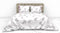 Heckettlane Esta Dekbedovertrek - Lits-jumeaux - Bamboe - 240x200-220cm - Roze