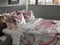 Heckettlane Esta Dekbedovertrek - Lits-jumeaux - Bamboe - 260x200-220cm - Roze