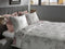 Heckettlane Esta Dekbedovertrek - Lits-jumeaux - Bamboe - 240x200-220cm - Roze