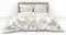 Heckettlane Fabiola Dekbedovertrek - Tweepersoons - Katoensatijn - 200x200-220cm - Off-White