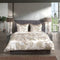 Heckettlane Fabiola Dekbedovertrek - Tweepersoons - Katoensatijn - 200x200-220cm - Off-White