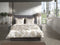 Heckettlane Fabiola Dekbedovertrek - Tweepersoons - Katoensatijn - 200x200-220cm - Off-White