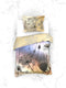 Heckettlane Faith Dekbedovertrek - Eenpersoons - Katoensatijn - 140x200-220cm - Multi