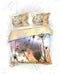 Heckettlane Faith Dekbedovertrek - Eenpersoons - Katoensatijn - 140x200-220cm - Multi