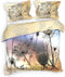 Heckettlane Faith Dekbedovertrek - Lits-jumeaux - Katoensatijn - 260x200-220cm - Multi