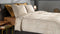 Heckettlane Fino Dekbedovertrek - 100% Katoen-Dobby - 240x220 - Natural