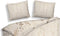 Heckettlane Fino Dekbedovertrek - 100% Katoen-Dobby - 240x220 - Natural