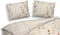Heckettlane Fino Dekbedovertrek - 100% Katoen-Dobby - 260x220 - Natural