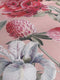 Heckettlane Flores Dekbedovertrek - 100% Katoen-Satijn - 200x220-NL-BE - Roze