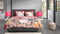Heckettlane Flores Dekbedovertrek - 100% Katoen-Satijn - 200x220-NL-BE - Roze