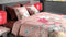 Heckettlane Flores Dekbedovertrek - 100% Katoen-Satijn - 240x220 - Roze