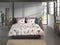 Heckettlane Flori Dekbedovertrek - Tweepersoons - Katoen - 200x200-220cm - Off-White