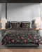 Heckettlane Florian Dekbedovertrek - 100% Katoen-Flanel - 200x220-NL-BE - Groen