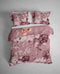 Heckettlane Fonda Dekbedovertrek - Lits-jumeaux - Katoen - 240x200-220cm - Roze
