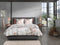 Heckettlane Francine Dekbedovertrek - 100% Katoen-Satijn - 240x220 - Wit